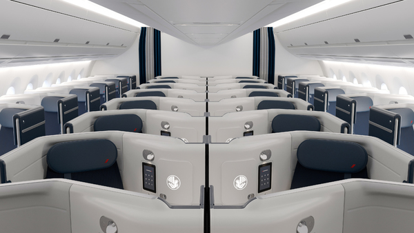 Air France dévoilent le nouveau fauteuil de sa Classe Affaires