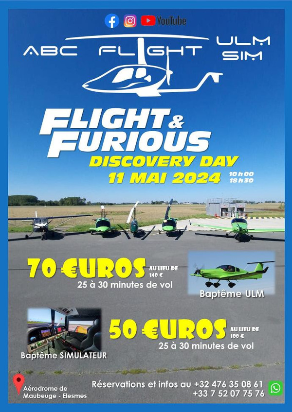 Flight & Furious Discovery Day - ABC Flight ULM
